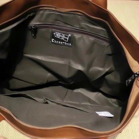 simple leather 2way tote bag /4color　VG1199
