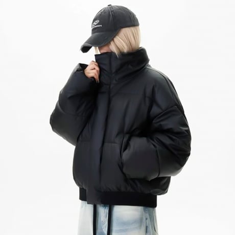 oversized volume padding blouson /3color　VG1222