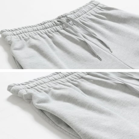 wide straight sweat pants /2color　VG1061