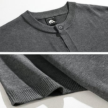 minimal short sleeve knit shirt /2color　VG1324