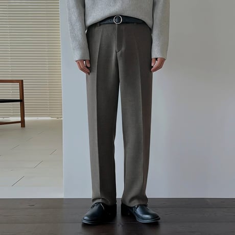 easy straight slacks /3color　VG1085