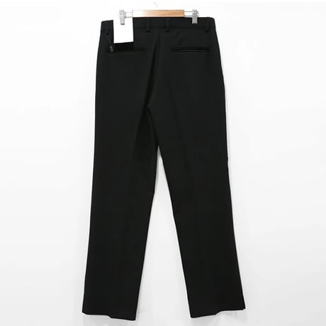 hem slit straight slacks /2color　VG1256