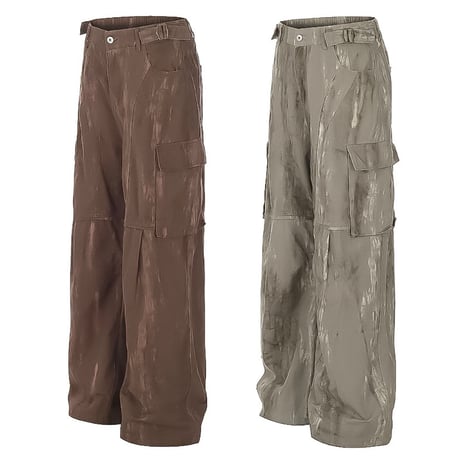 grunge wash wide cargo /2color　VM1015