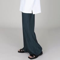 pleats straight easy pants /2color　VG1073