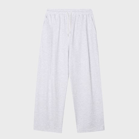 minimal wide sweat pants /4color　VG1114