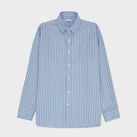 classic vertical stripe relax shirt /3color　VG1104
