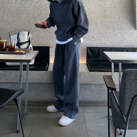 supima pigment wide sweat pants /3color　VG1122