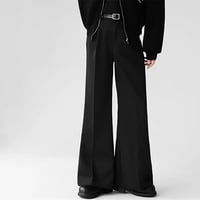 minimal tucked wide slacks　VM1124