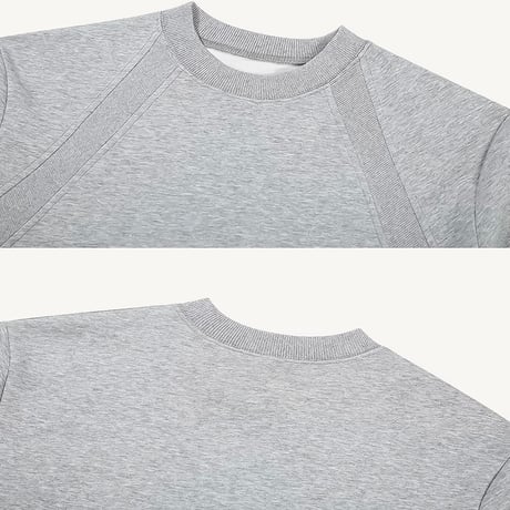 minimal seam line raglan tee /3color　VM1110