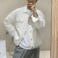 oversized white jacket　VG1332