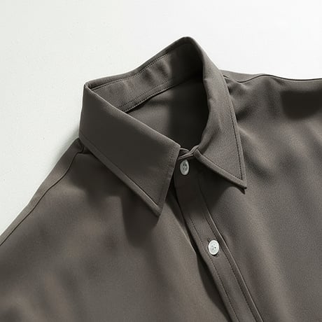 minimal loose overfit shirt /4color　VG1291