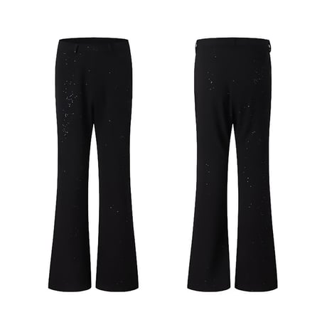 glittering flare trousers　VM1119