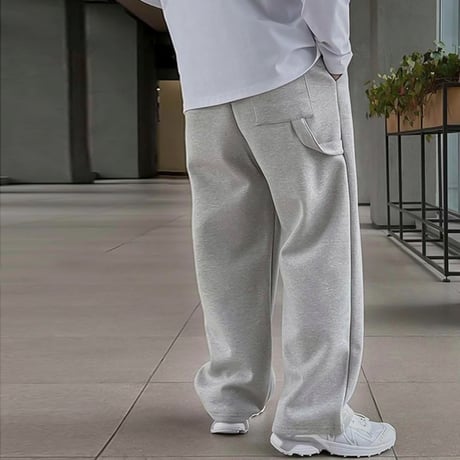volume wide sweat pants /2color　VG1188