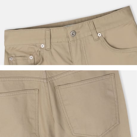 curved wide cotton pants /2color　VG1119