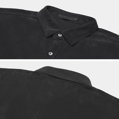 washed corduroy oversized shirt /5color　VG1184