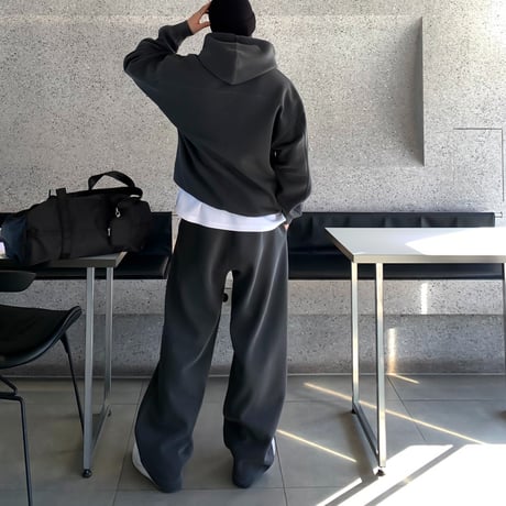 supima pigment wide sweat pants /3color　VG1122