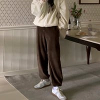corduroy jogger pants　VG1070