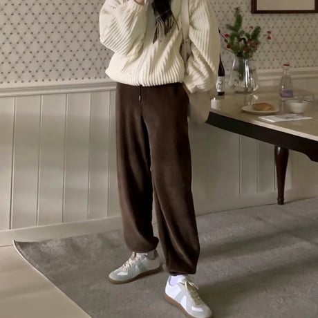 corduroy jogger pants　VG1070