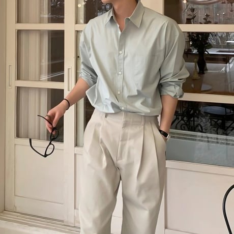 2-tuck wide pants /2color　VG1080