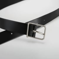 minimal square buckle belt　VG1237