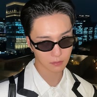 minimal oval sunglasses　VM1169