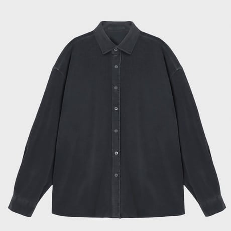 washed corduroy oversized shirt /5color　VG1184