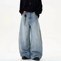ultra wide baggy denim　VG1084