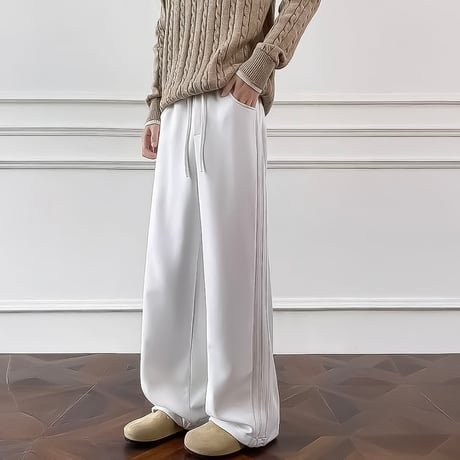 side-line track wide pants /2color　VM1141