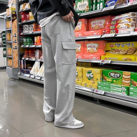 sweat cargo pants /2color　VG1062