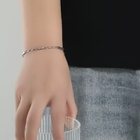 twisted metal plate bracelet　VM1092