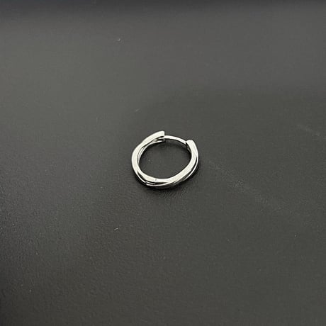minimal twist hoop earring　VG1205