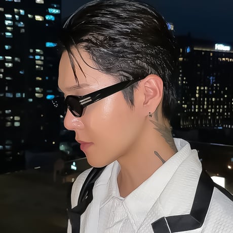 minimal oval sunglasses　VM1169