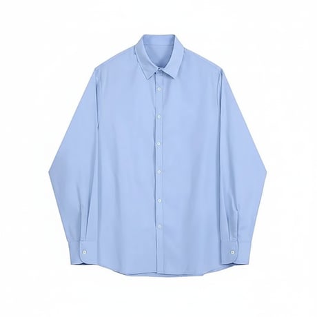 minimal loose overfit shirt /4color　VG1291