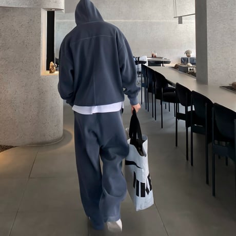supima pigment wide sweat pants /3color　VG1122