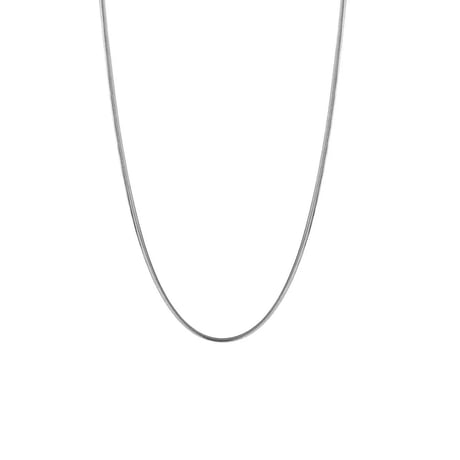 minimal snake chain necklace　VG1215