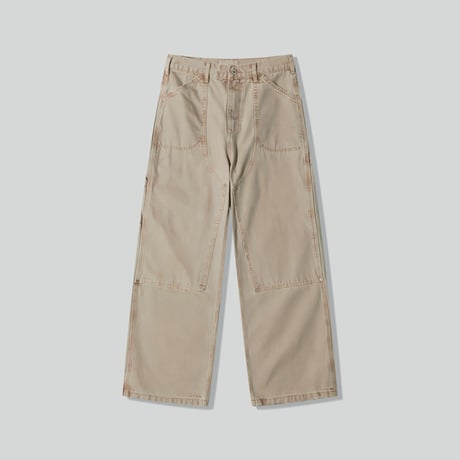 vintage washed carpenter pants /3color　VG1121