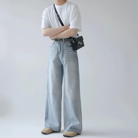 vintage mood wide denim　VM1121