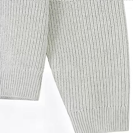 rib knit v-neck cardigan /3color　VG1327