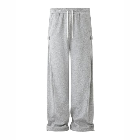 loose seam wide sweat pants /2color　VM1117