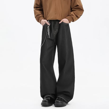 minimalist super wide denim /2color　VM1014