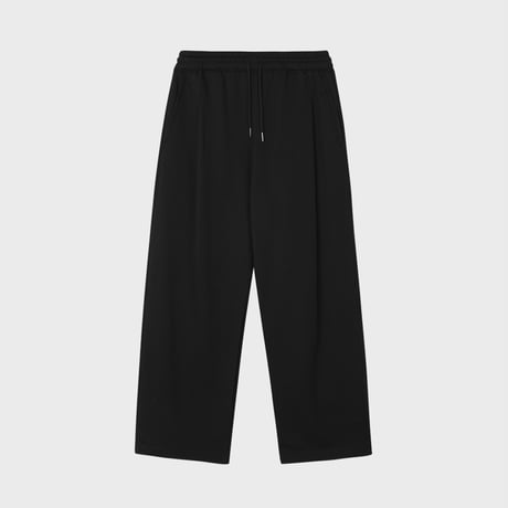minimal wide sweat pants /4color　VG1114