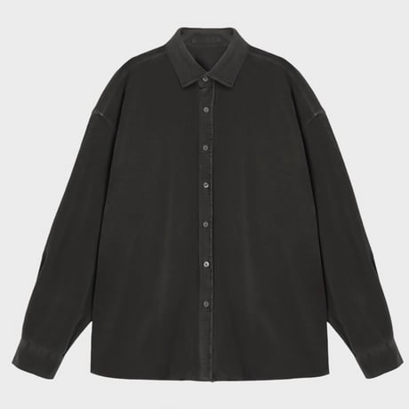 washed corduroy oversized shirt /5color　VG1184