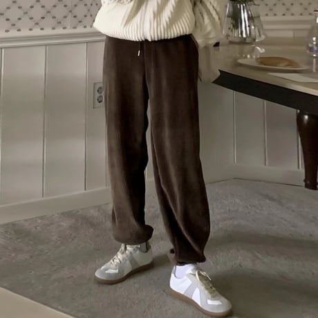 corduroy jogger pants　VG1070