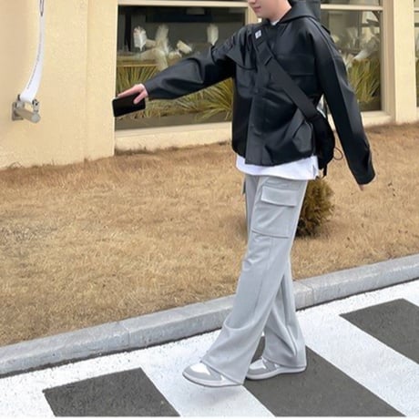 sweat cargo pants /2color　VG1062
