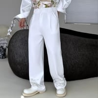 minimal clean wide slacks　VM1133