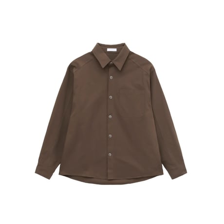 coated oversized shirt /3color　VG1164