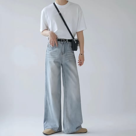 vintage mood wide denim　VM1121
