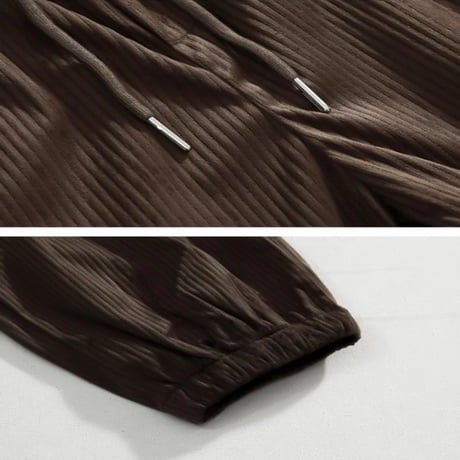 corduroy jogger pants　VG1070