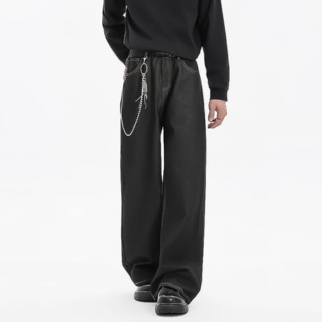 minimalist super wide denim /2color　VM1014