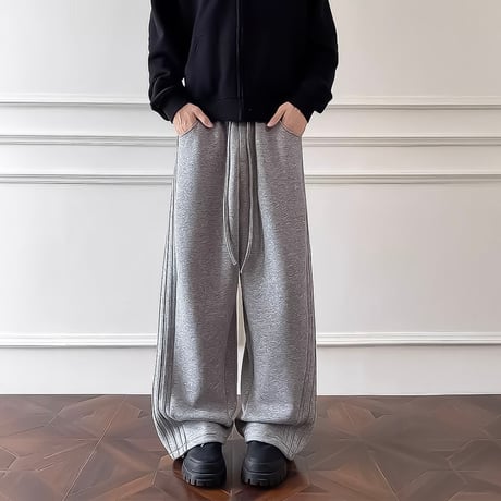 side-line track wide pants /2color　VM1141